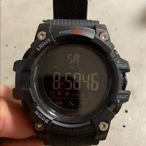 Recon Black military watch.